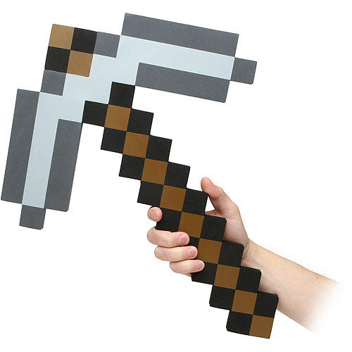 Official Minecraft Iron Pickaxe