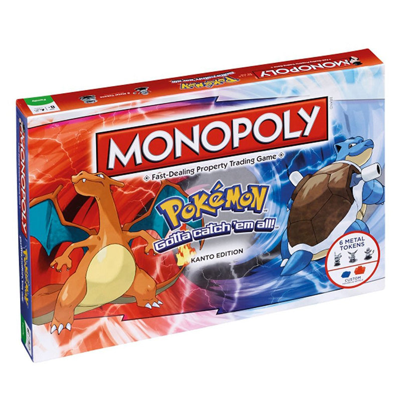 Pokemon Kanto Region Monopoly