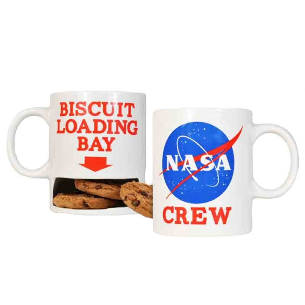 NASA Crew Mug with Cookie Holder