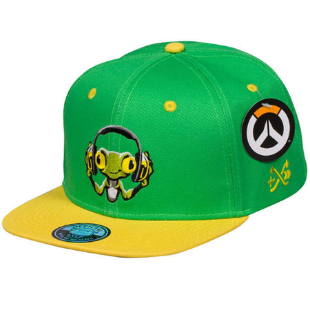Overwatch Lucio Frog Decal Snapback Hat