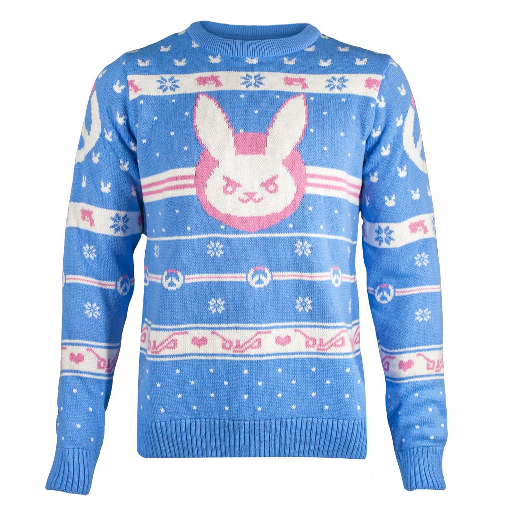 Overwatch D.Va Snow Bunny Knitted Christmas Jumper / Sweater
