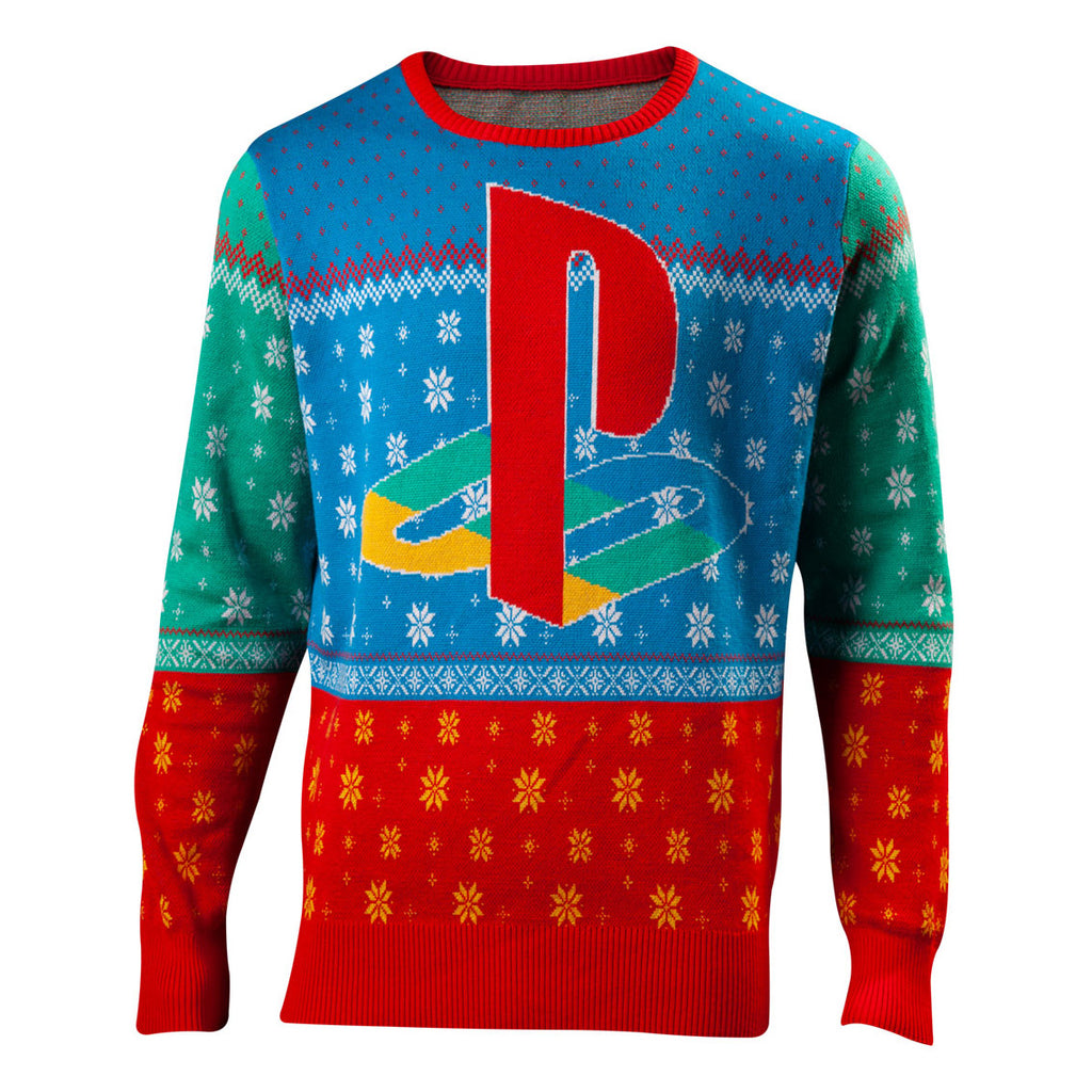 Sony Playstation Tokyo '94 Knitted Christmas Sweater/Jumper