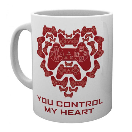 Playstation You Control My Heart Mug