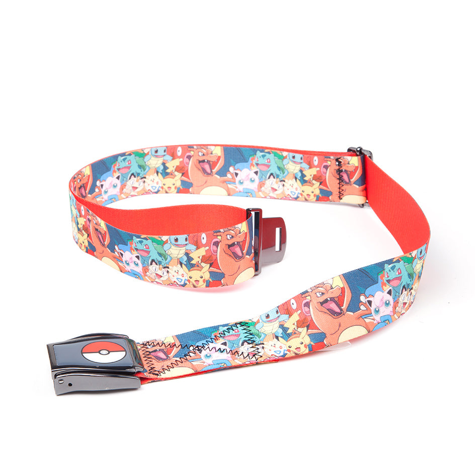 Pokemon All Over Print Character Airplane Belt