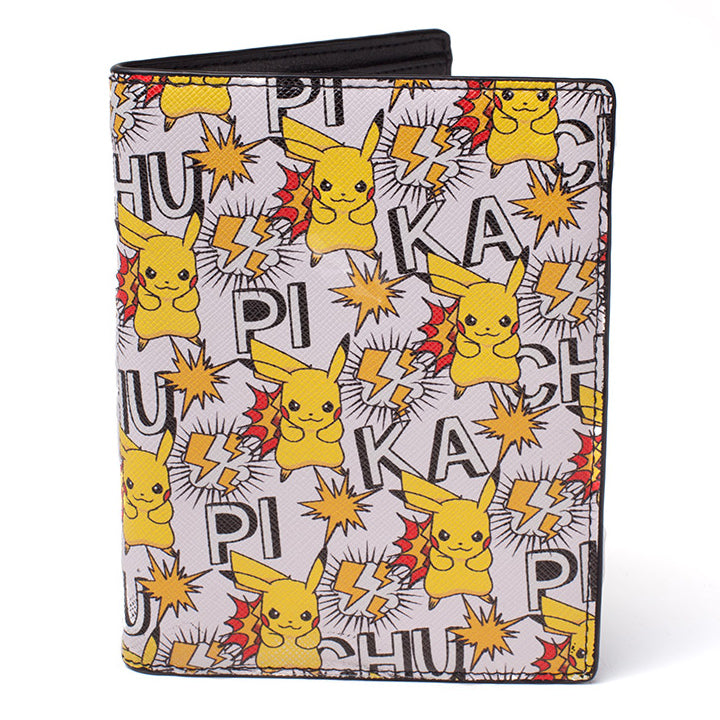 Pokemon Pikachu All Over Print Hinge Wallet