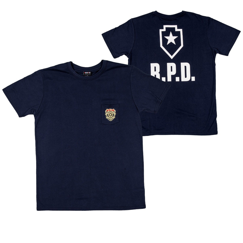 Resident Evil 2 RPD Pocket T-Shirt