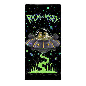Rick and Morty Cotton Beach Towel