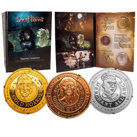 Sea of Thieves Triples Collectors Coin Pack - Gold, Silver, Bronze