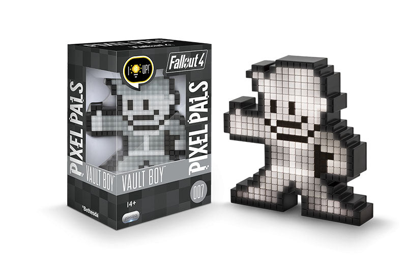 Pixel Pals - Fallout Black & White Vault Boy