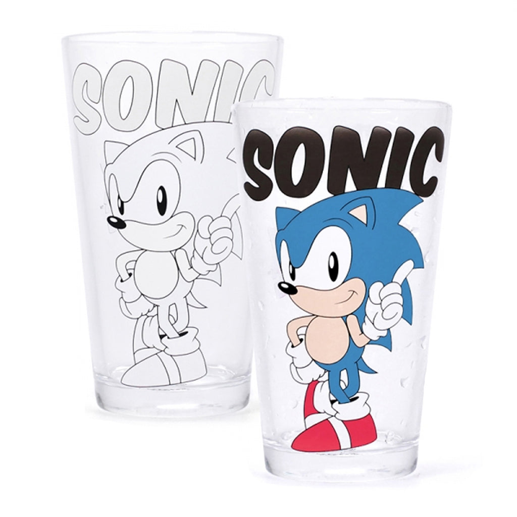 Sonic the Hedgehog Cold Changing Glass