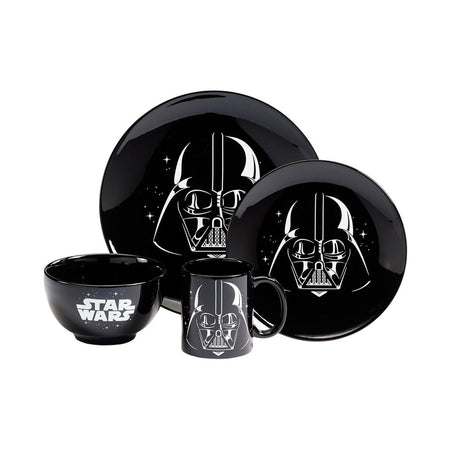 Star Wars Darth Vader 4 Piece Dinner Set