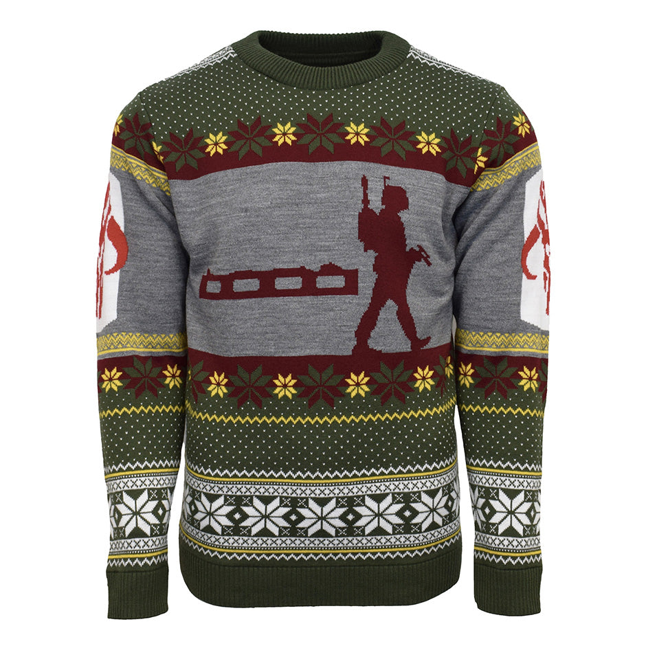 Star Wars Boba Fett Knitted Christmas Jumper / Sweater