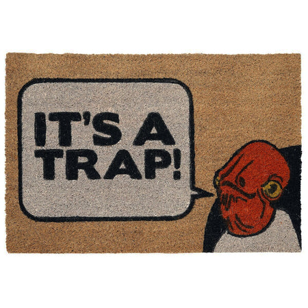 Star Wars Admiral Ackbar 'It's a Trap' Coir Door Mat