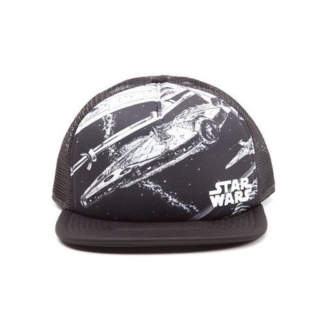 Star Wars Millennium Falcon Print Snapback Cap