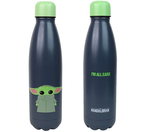 Star Wars The Mandalorian The Child Metal Water Bottle