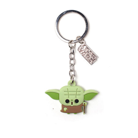 Star Wars Master Yoda Rubber Key Chain