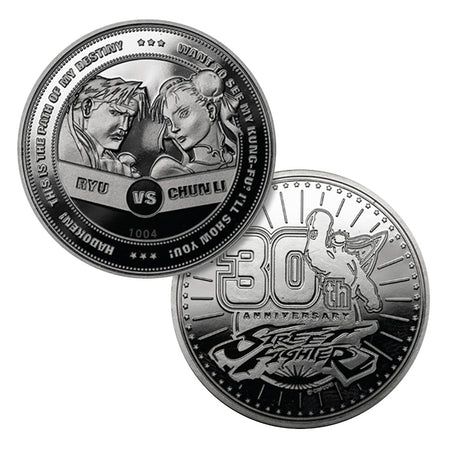 Street Fighter Limited Edition Collectors Coin