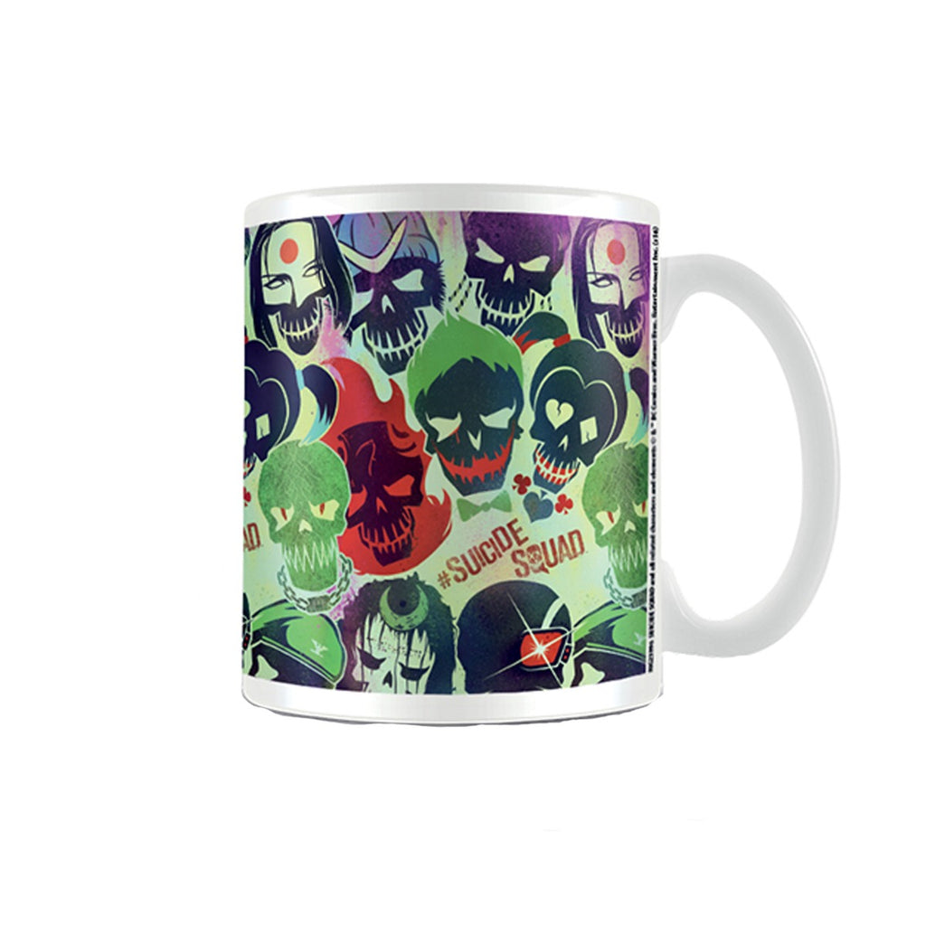 Suicide Squad Skulls Ceramic Mug