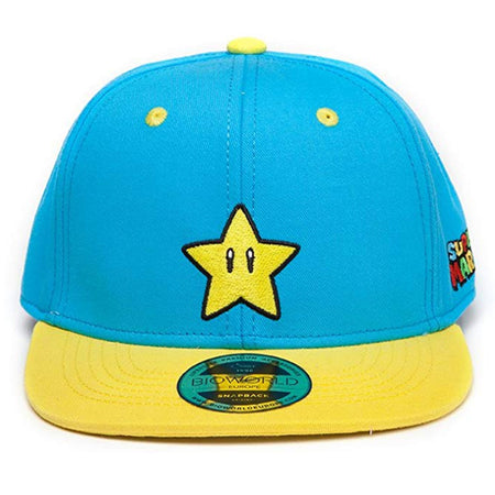 Super Mario Super Star Kids Snapback Cap