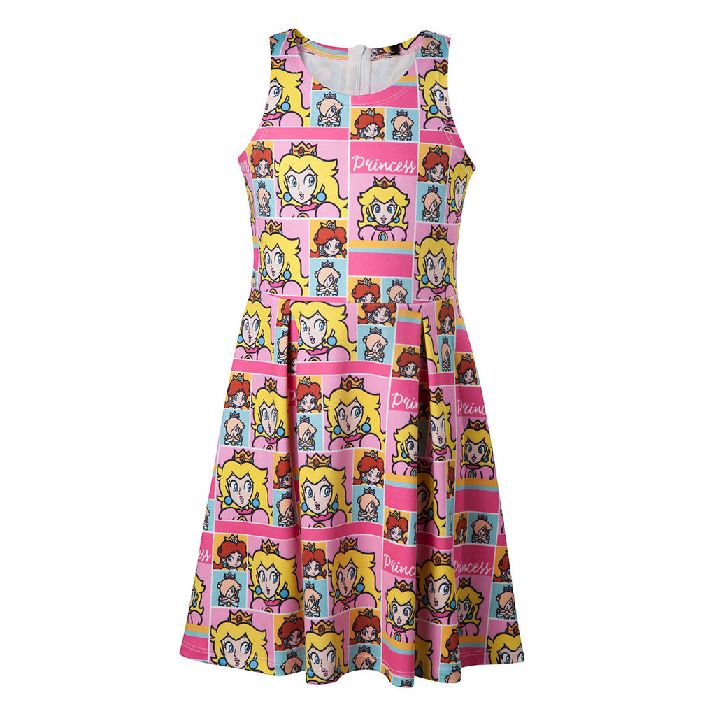 Kids Princess Peach Dress