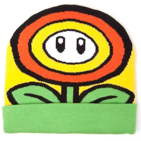 Super Mario Sunflower Beanie Hat