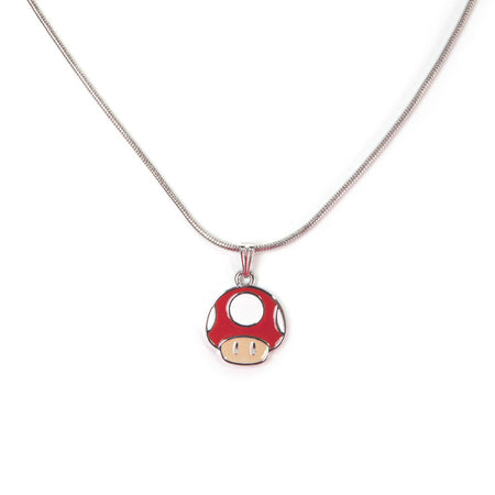 Super Mario Red Super Mushroom Necklace