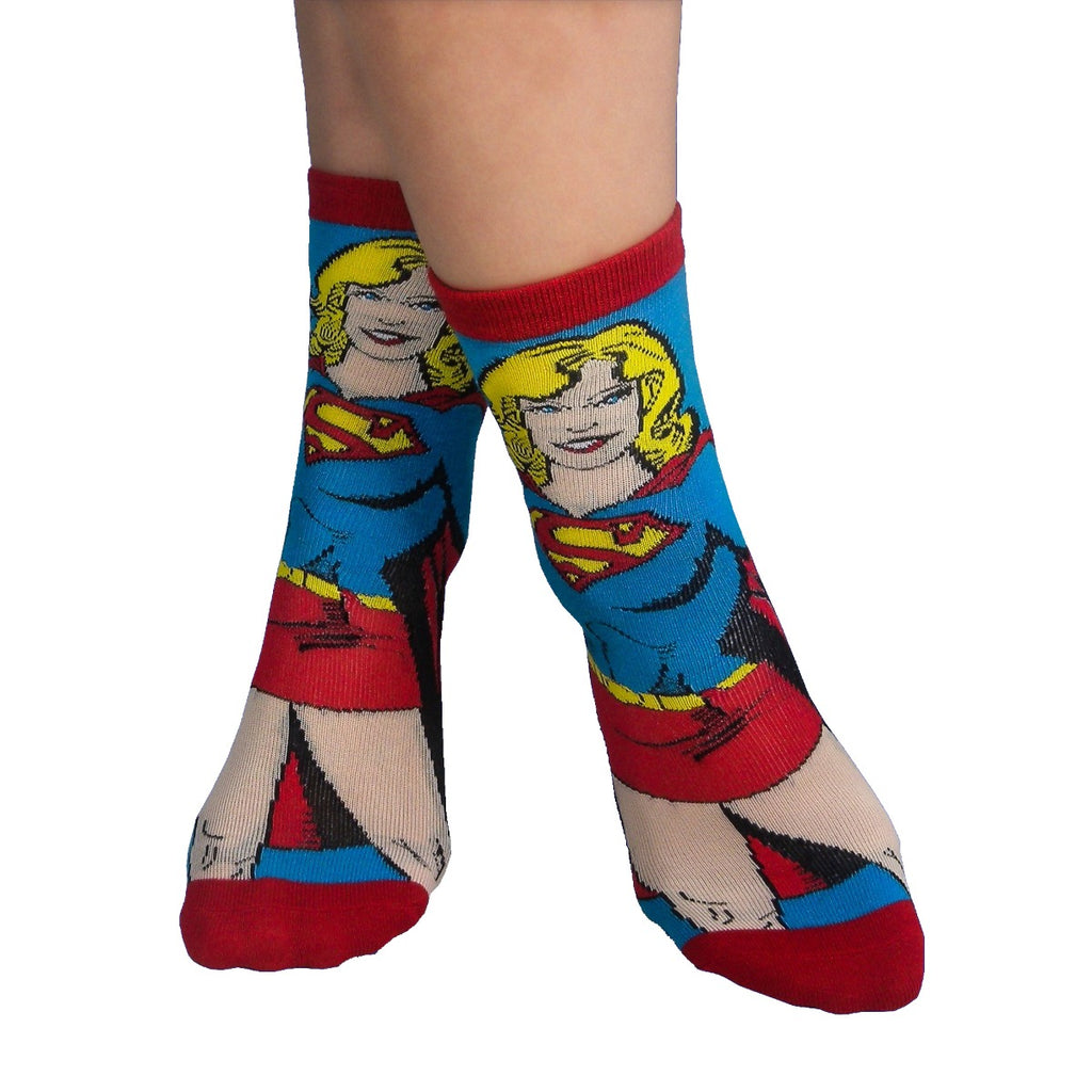 Supergirl Socks (2 Pairs)