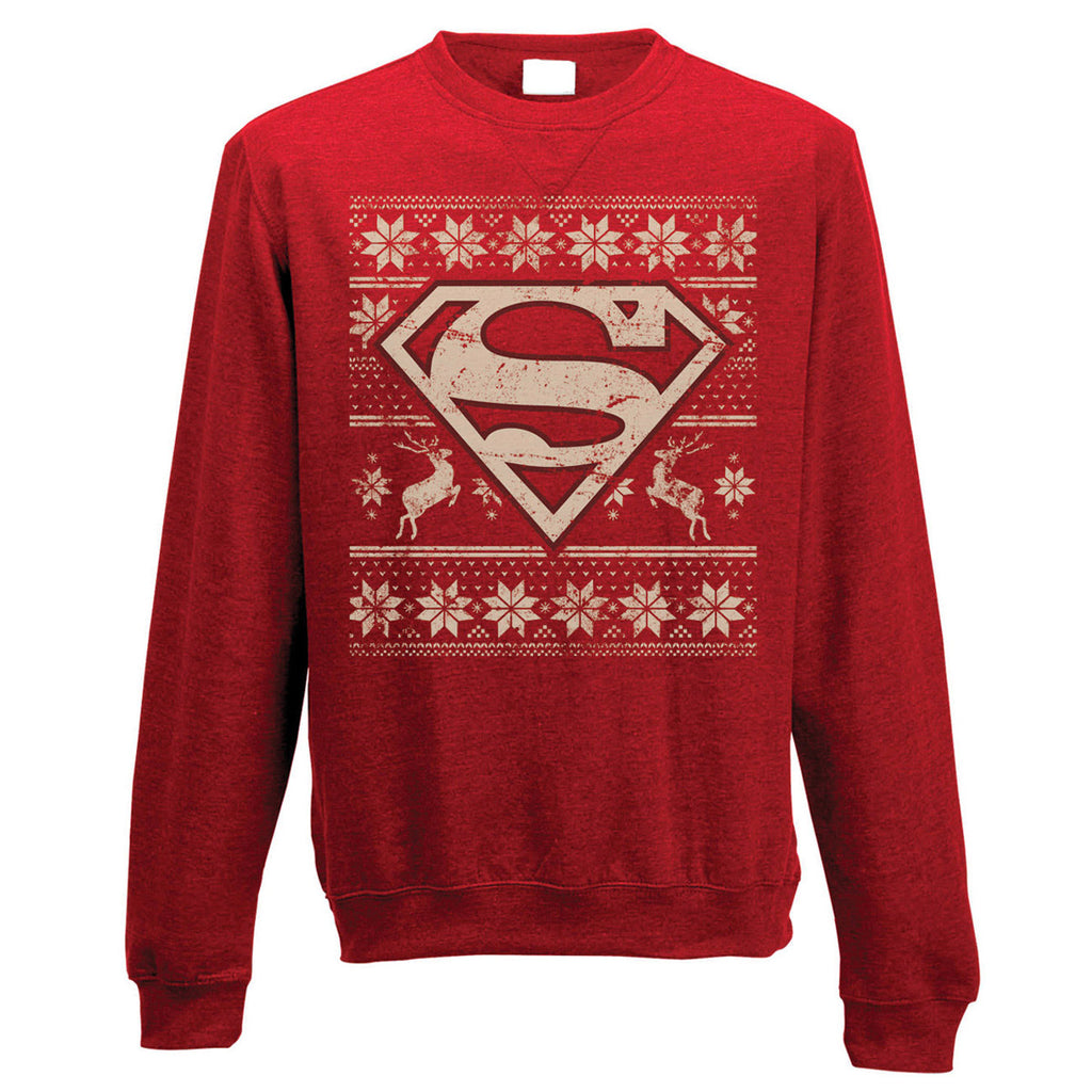 Superman Fairisle Christmas Jumper