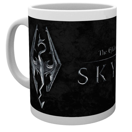 The Elder Scrolls V Skyrim Dragon Logo Mug