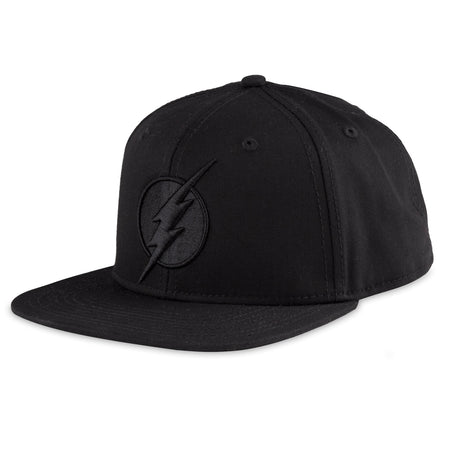 The Flash Stealth Black Snapback Cap