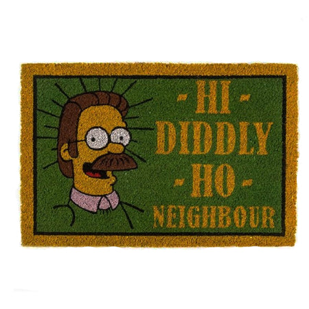 The Simpsons Ned Flanders Coir Doormat