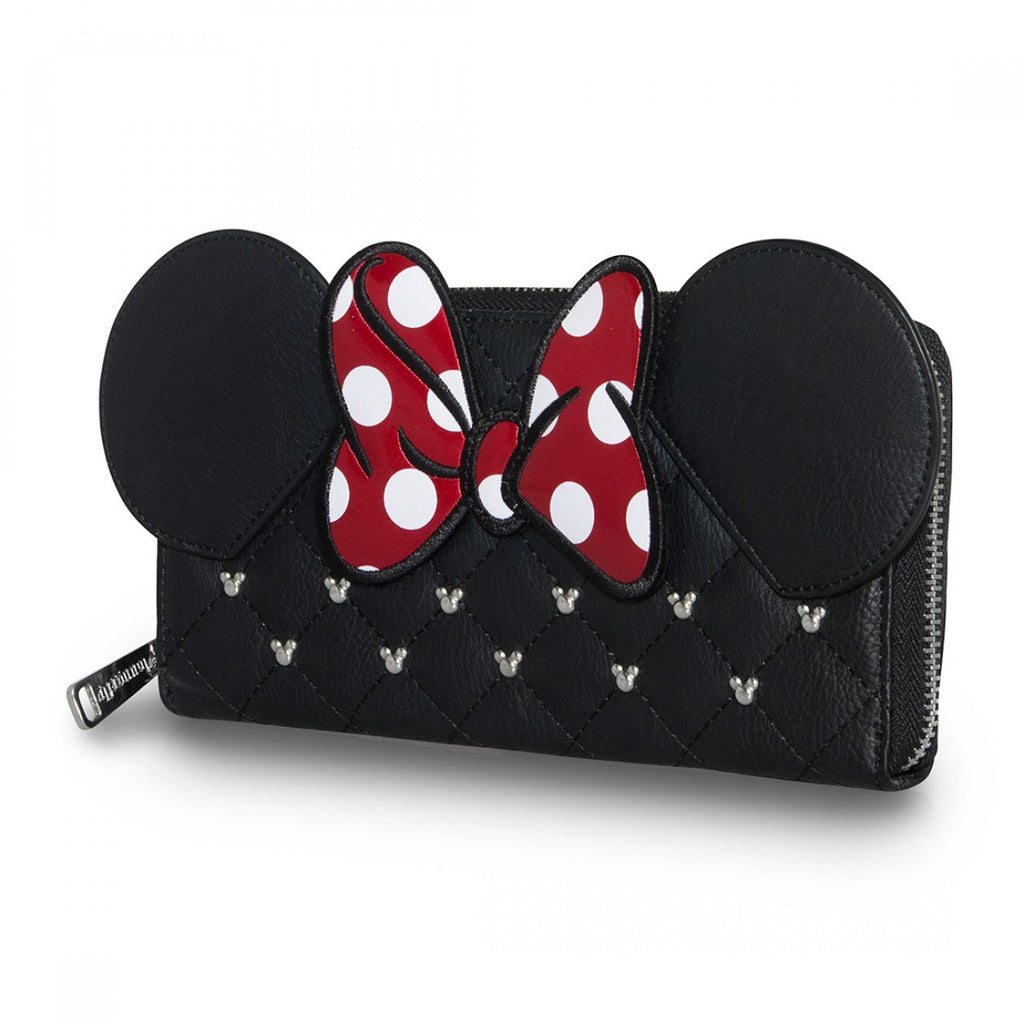 Loungefly x Minnie Mouse Quilted Bow Purse
