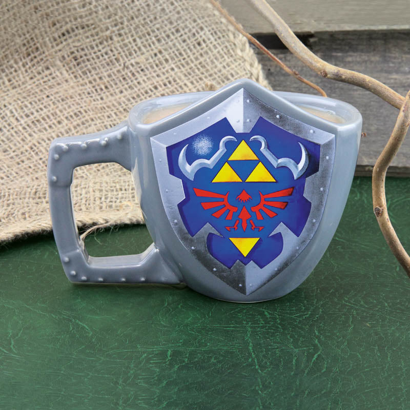 Legend of Zelda Hylian Shield 3D Mug